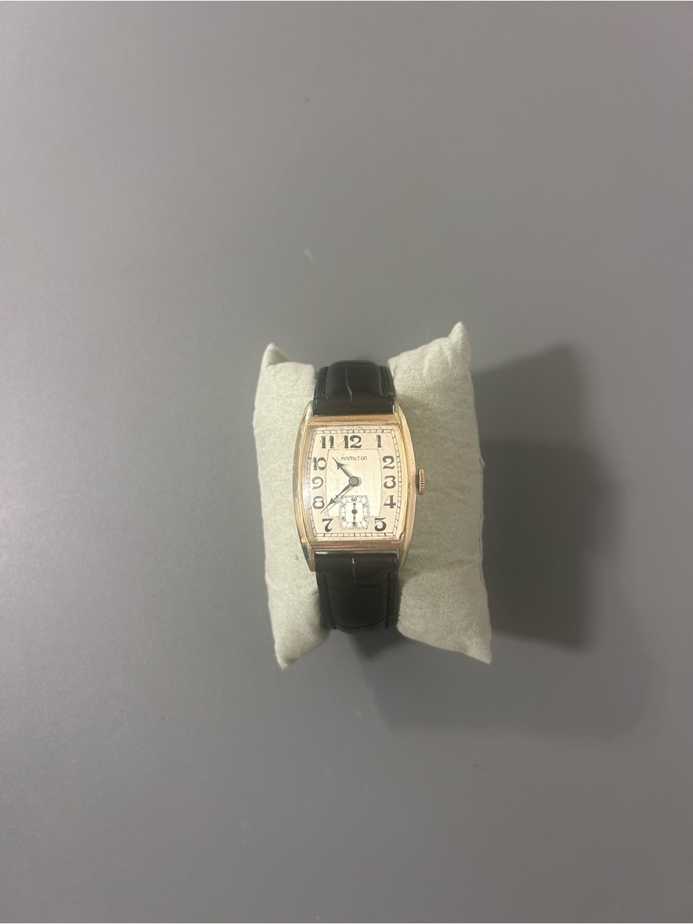 Hamilton Tank Vintage 1930s Manual Wind Gold Filled Men’s Watch